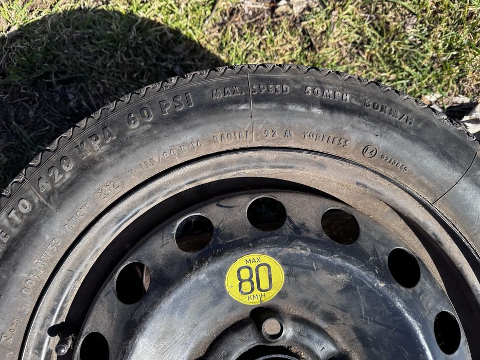 BMW докатка (костыль) 115/90 r16