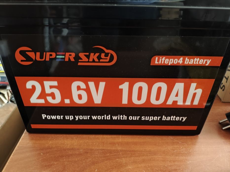 Lifepo4  24v.  25,6v 100 ah  2,56 кВт АКБ