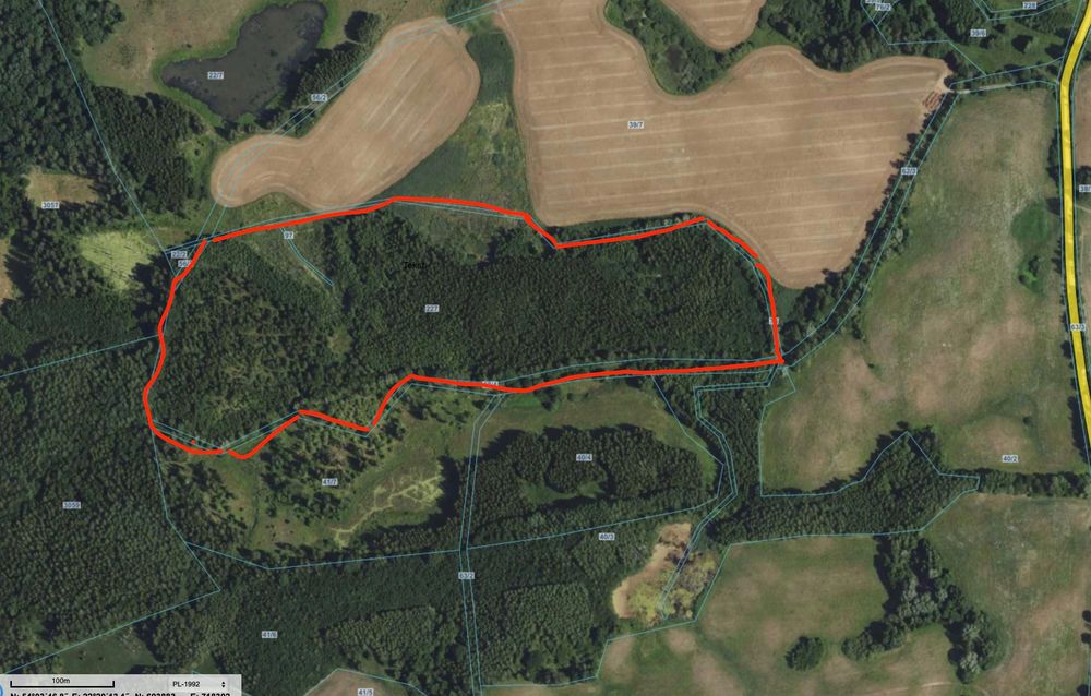 Las 20 lat z gruntem 9,56 ha na Mazurach