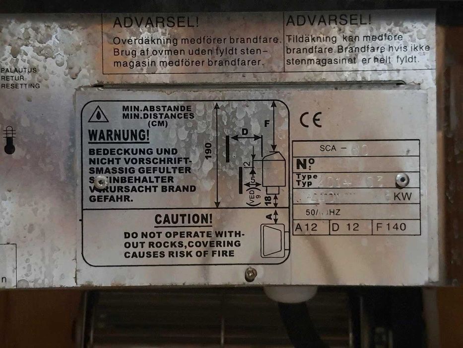 Sauna fińska Aquaroom A-801 + piec 6kW + półki szklana oświetlenie