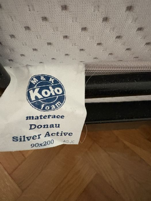 Łóżko plus materac Donau silver active