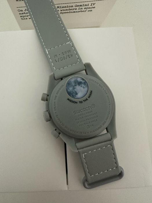 Omega x Swatch Mission To The Moon 1965
