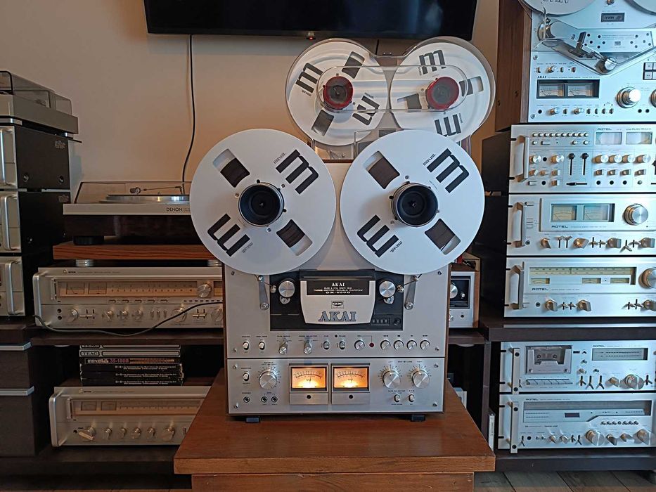 Profesjonalny Magnetofon Szpulowy Vintage - Akai GX 650d - Piękny Stan
