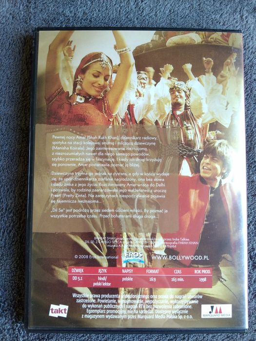 Płyty DVD filmy Bollywood