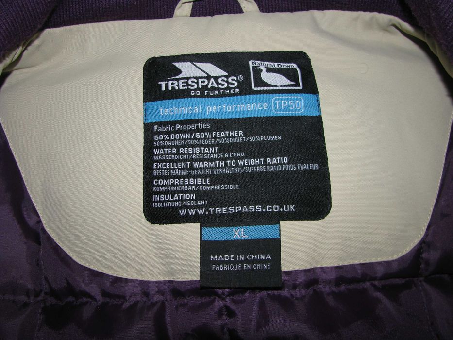 Жіночий пуховик TRESPASS.