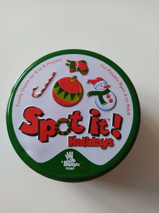 Gra spot it Holidays świąteczna wersja