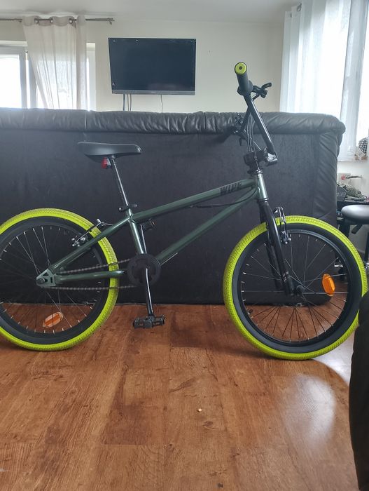 BMX ładny zielony