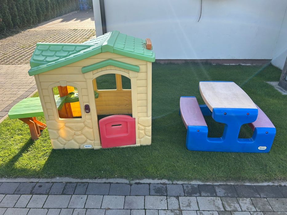 Domek dziecięcy Little tikes , ławeczka -zestaw  Piknikowy 172298