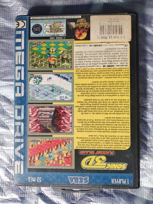 Sonic 3D Mega Drive