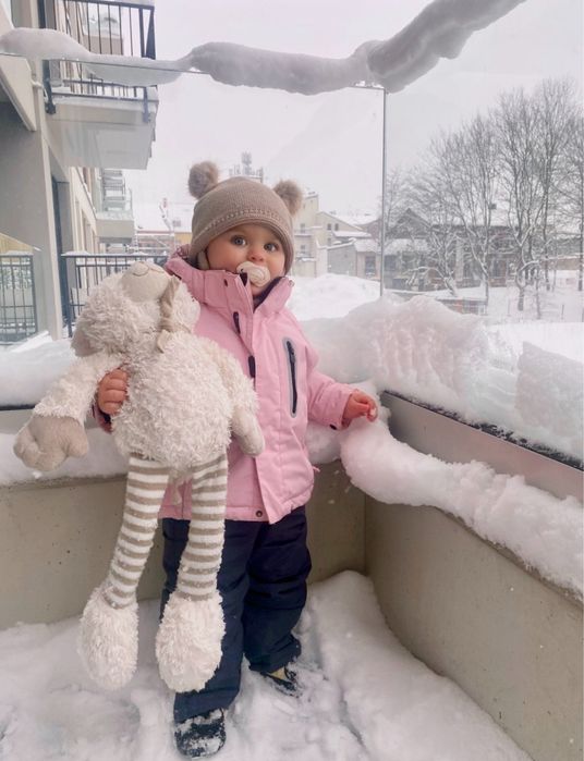 Зимний термо костюм на девочку