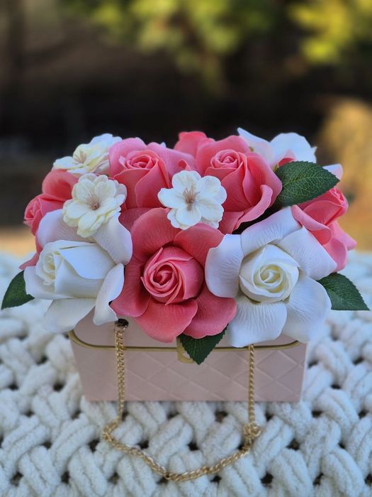 Мильні квіти#мильні троянди#8 березня#подарунок#букет#серце