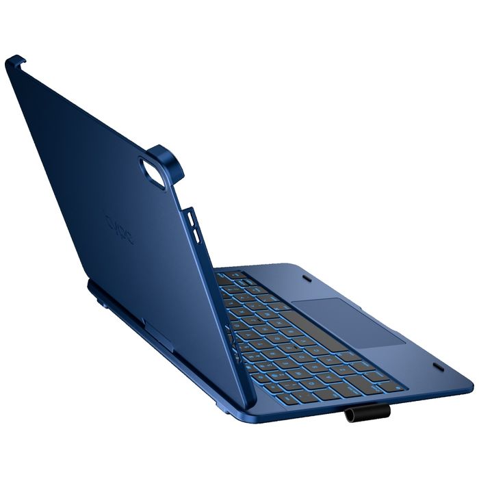Etui Typecase Flexbook Touch z klawiaturą do iPad 11 (A16) 2025 / iPad 10.9 2022 ciemno niebieski