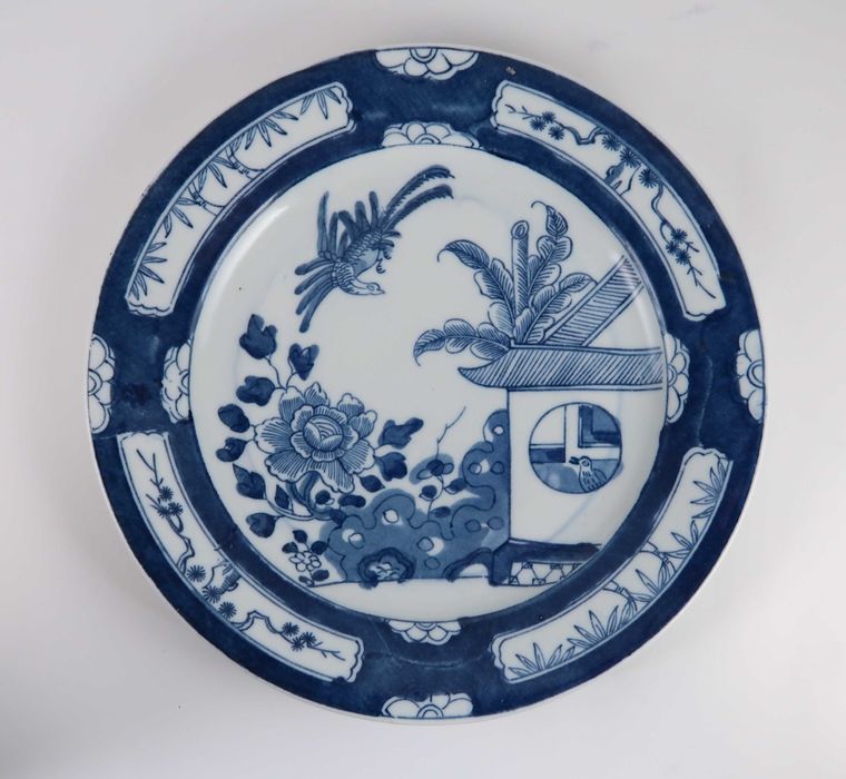 Pratos porcelana chinesa "Cuco na casa", CADA