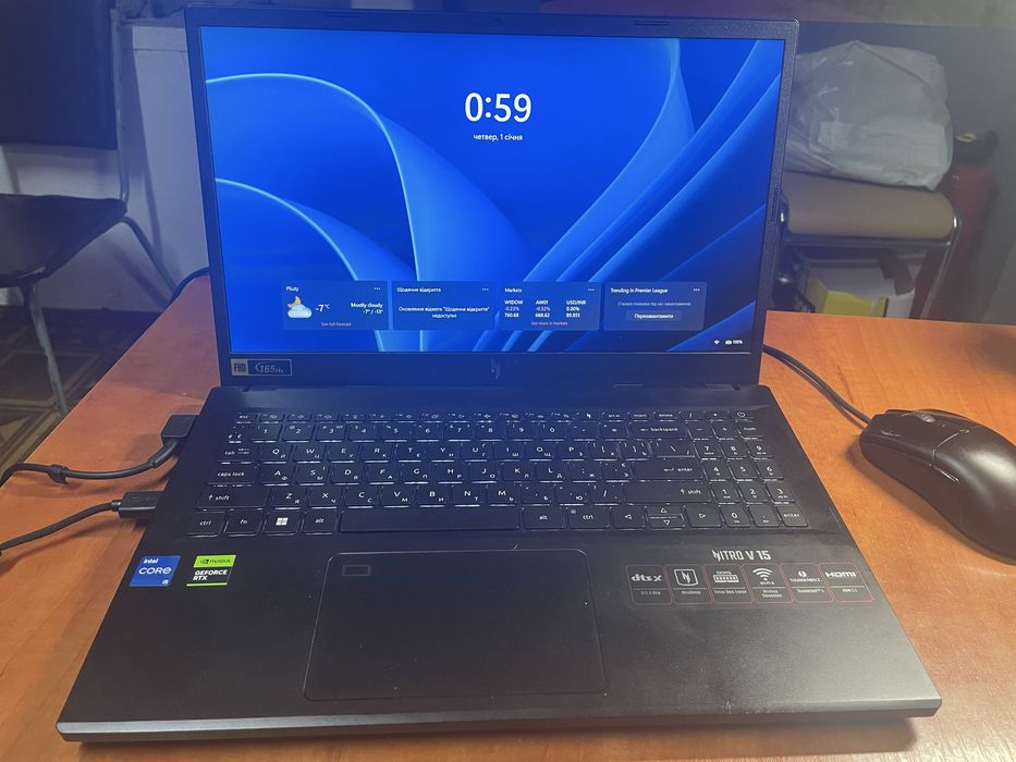 Acer nitro v15 RTX 4050