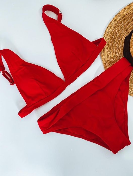 НОВЫЙ! Купальник красный S