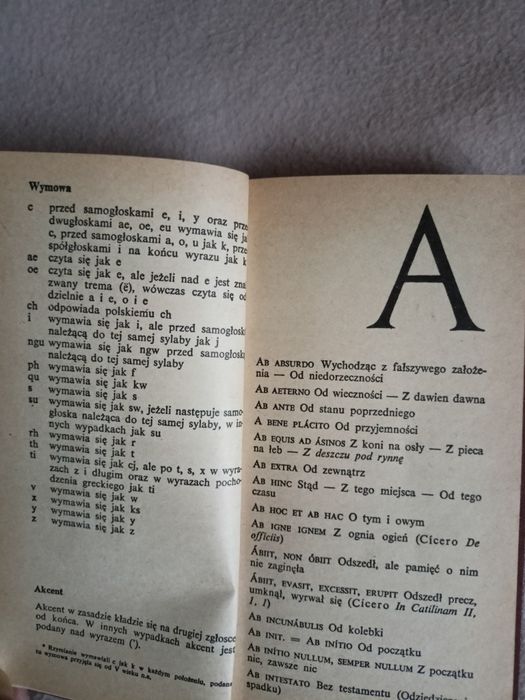 Czesław Jędraszko Łacina na co dzień stara książka PRL 1983