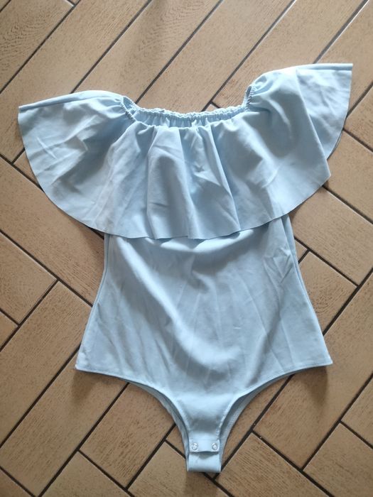 Niebieskie body roz m