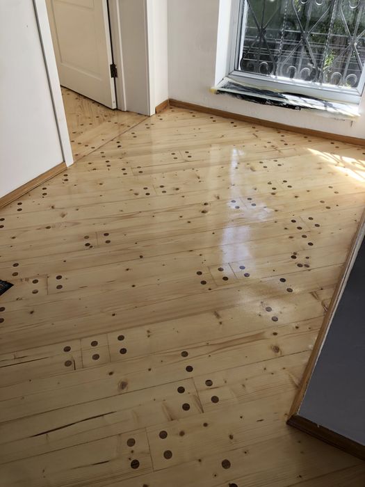 Паркетные работы 400грн/м2.ремонт,шлифовка,колеровка деревянного пола.