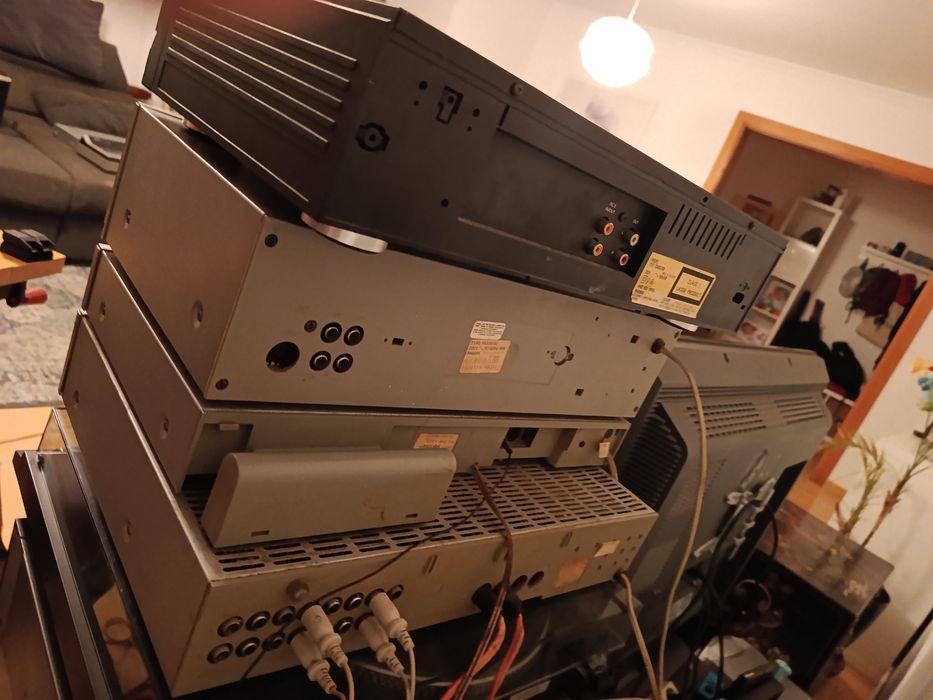 Sistema Hi-Fi Philips Vintage Completo – Excelente Estado | 199