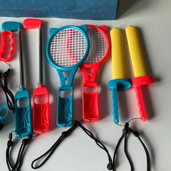 Zestaw akcesoriów sports na Joy-Con do Nintendo Switch 12in1