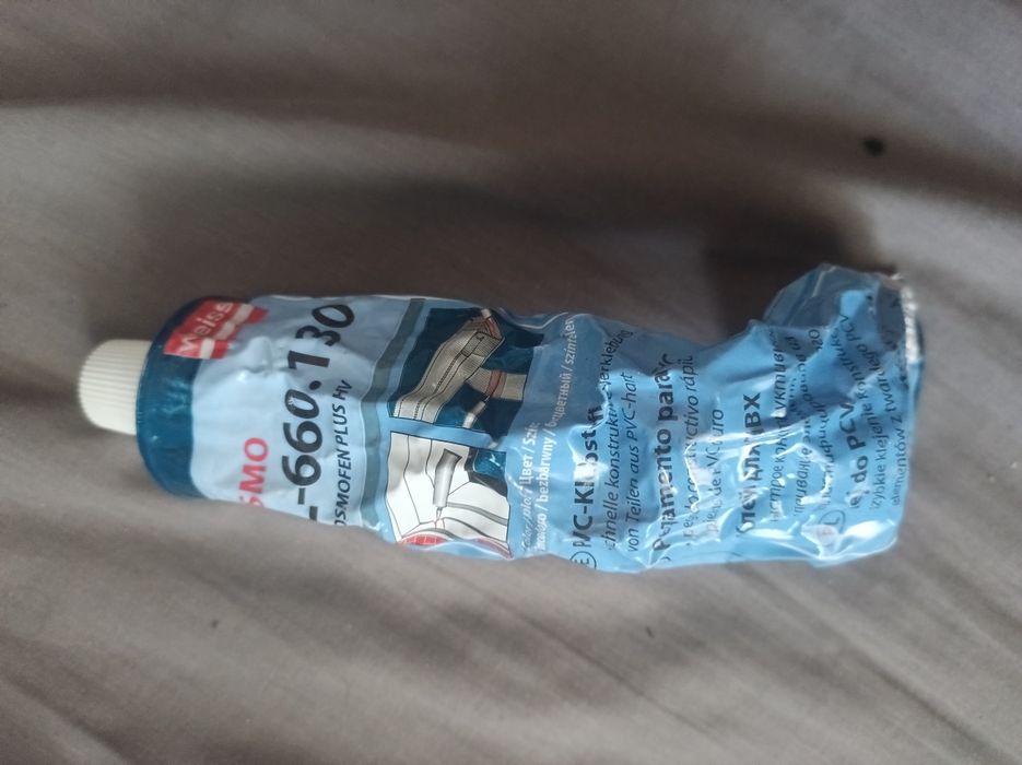 klej to pvc cosmo sl-660.130  prawie cała tubka