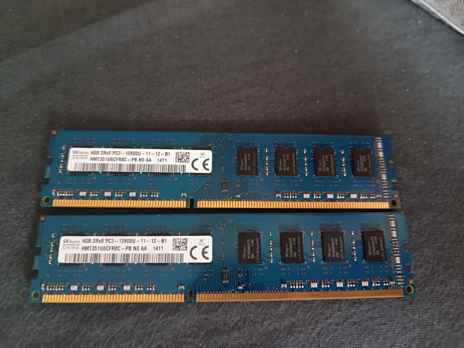 2x4 GB ram DDR3  ..
