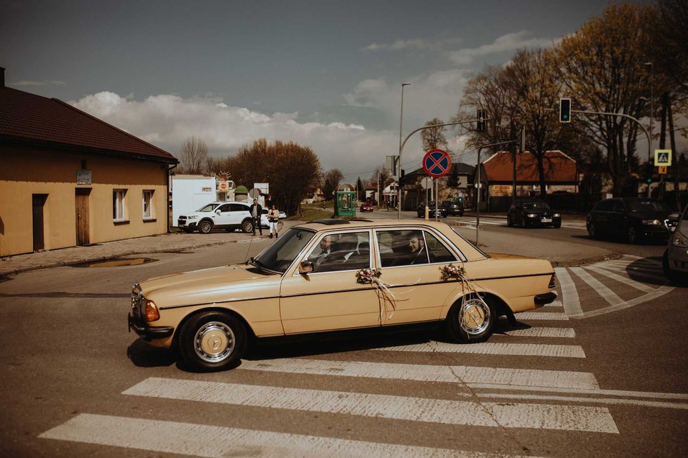 Auto do ślubu zabytkowy Mercedes-Benz WYNAJEM