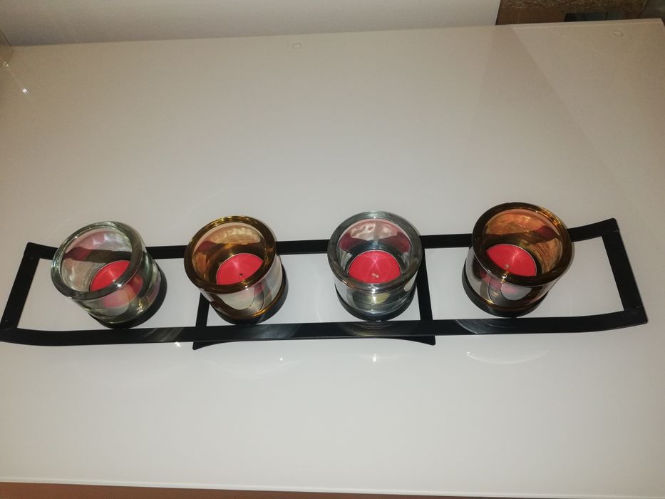 Suporte para velas Espaço Casa