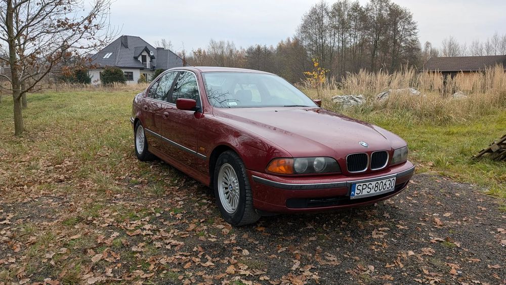 BMW Seria 5 BMW E39 — youngtimer w oryginale | Calypsorot Metallic | jasne welury
