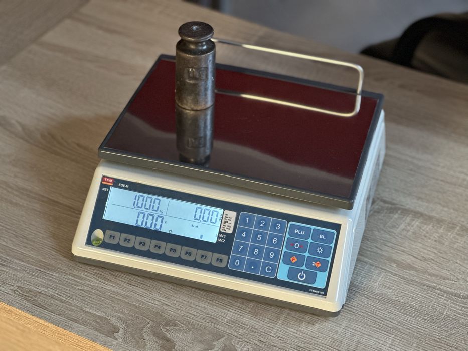 Waga kalkulacyjna sklepowa 6/15kg TEM