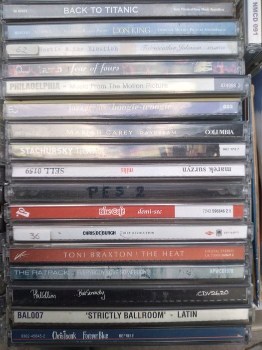 Kolekcja płyt CD polskie zagraniczne MIX