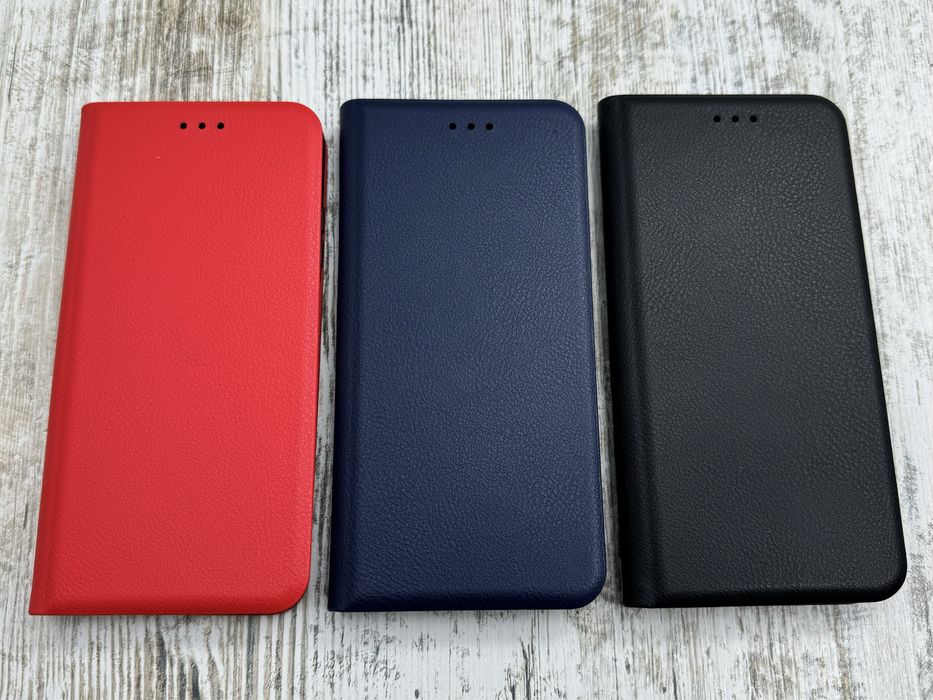 Чехол книжка Leather Case на Xiaomi Redmi Note 10/ 10S/ 10 Pro Чохол