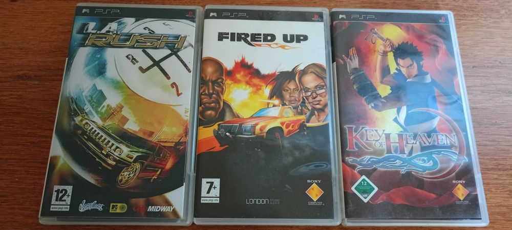 Gry na konsole PlayStation, psp.