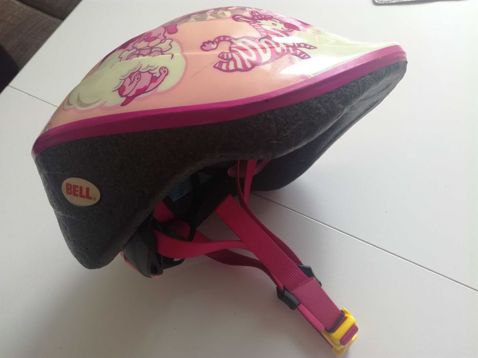 Kask rowerowy dla dziewczynki ok 6-8lat