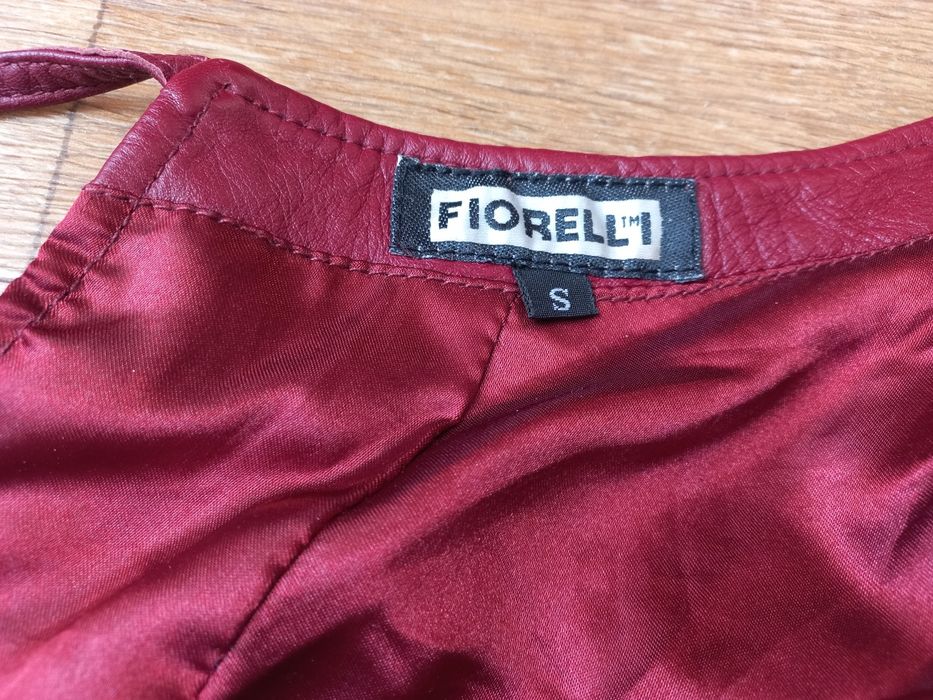 Fiorelli кожаный топ на завязках, С