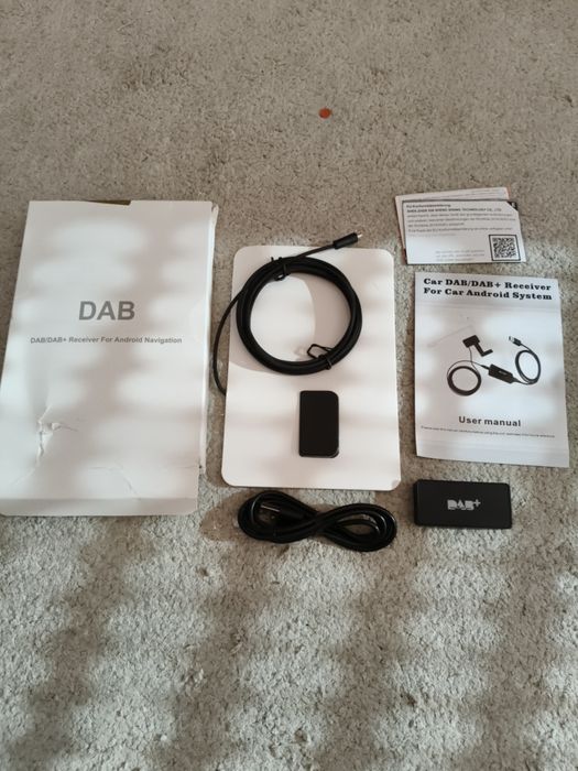 Receptor USB DAB/DAB+ para Android