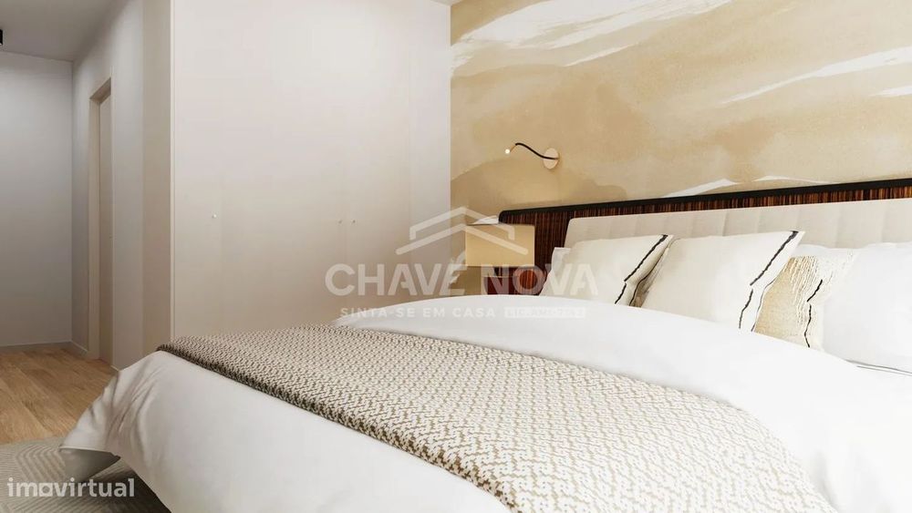 Apartamento T1 Novo com Varanda e Garagem
