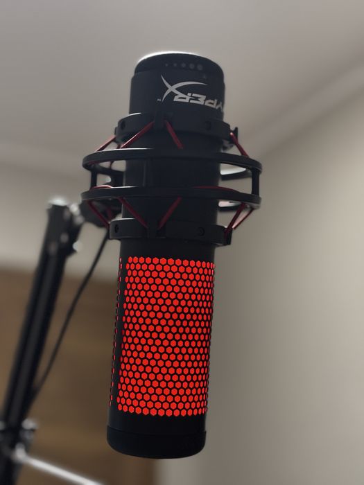 Микрофон hyperx quadcast