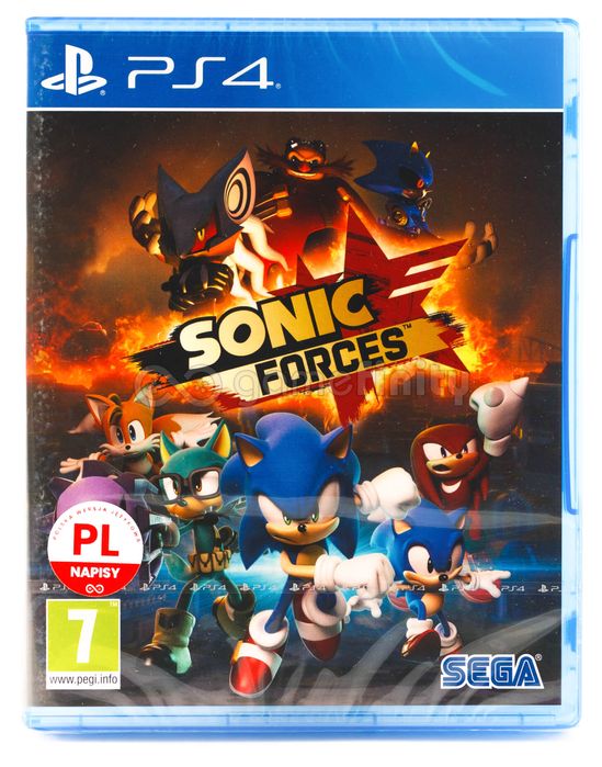 Sonic Forces PL/ENG (PS4) Gra nowa w folii