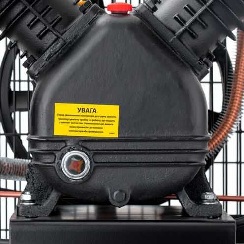 Компресор, 100 л,3,0 кВт 220В 10атм 500 л/хв 2 цил INTERTOOL PT-0014