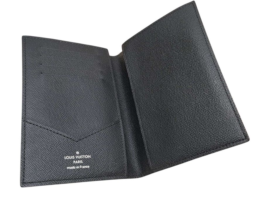 Etui na paszport Louis Vuitton Couverture Passeport | Damier Graphite | Full Set + Paragon