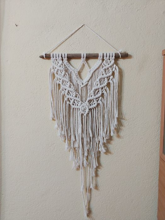 Paineis de macramé