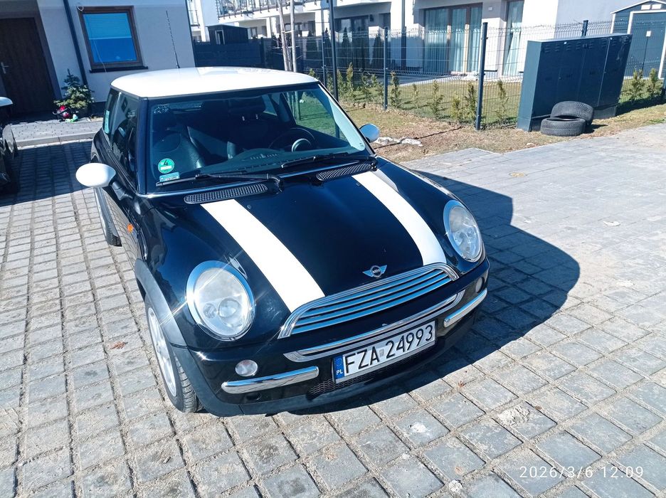 MINI Cooper Mini Cooper 1.6 Benzyna | Czarny | Grzane fotele |