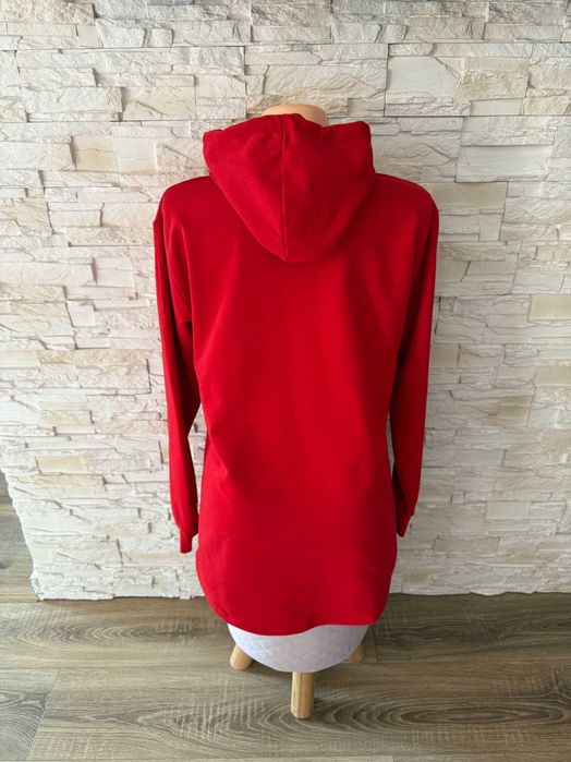 Bluza damska z kapturem czerwona L/40