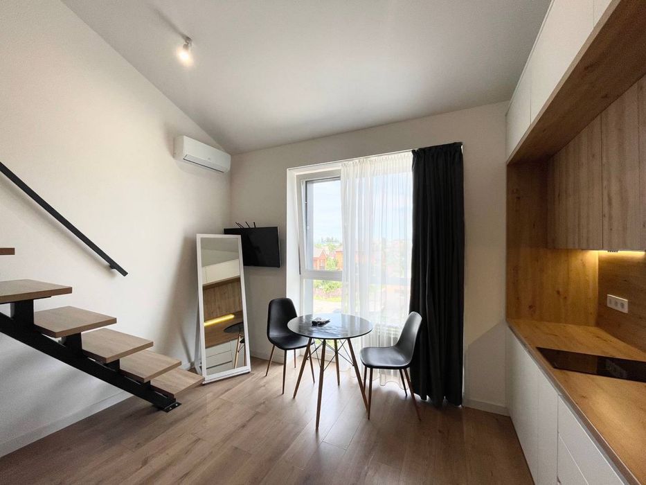 1к дворівнева кв. Академмістечко 7хв дизайнерсткий ремонт