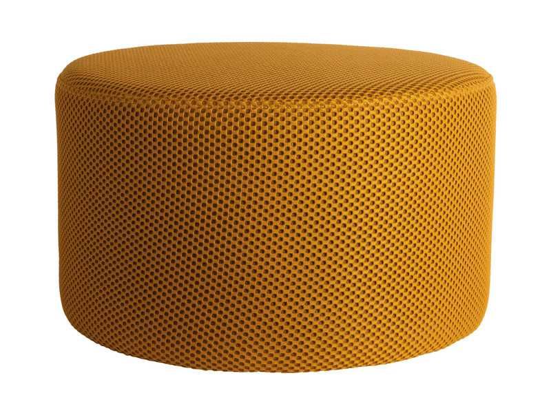 Designerski okrągły puf Retro Mesh Round  Ø50xH30cm Leitmotiv / różne kolory