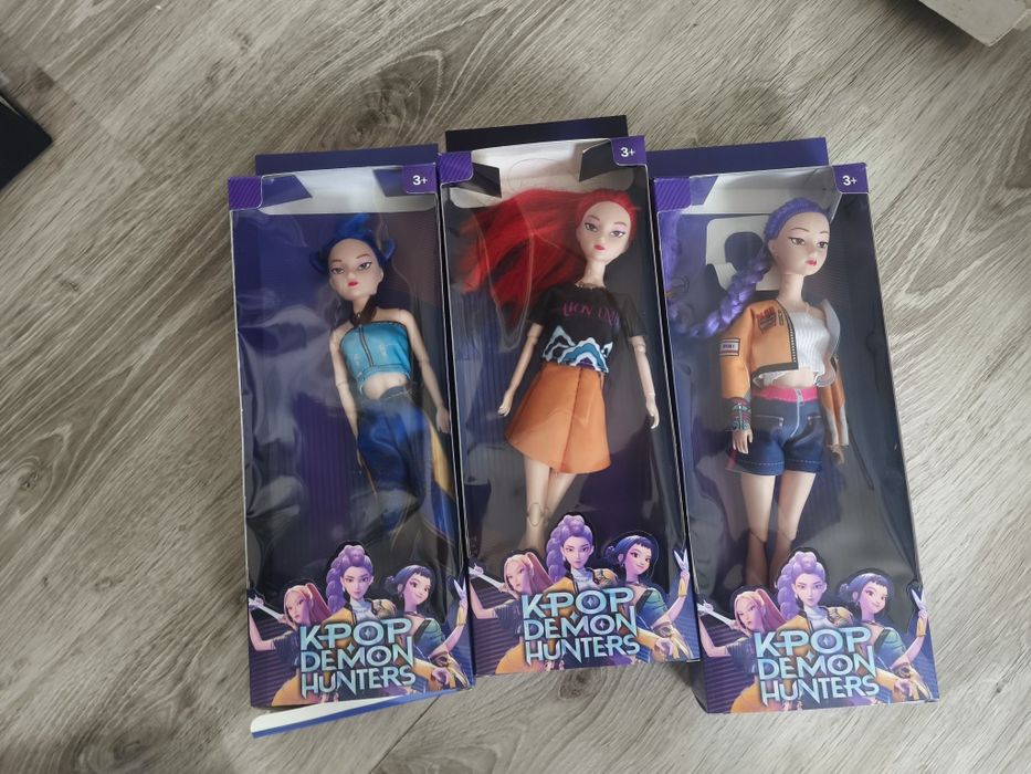 Mega duży zestaw  K - pop Demon Hunter meble ubrania