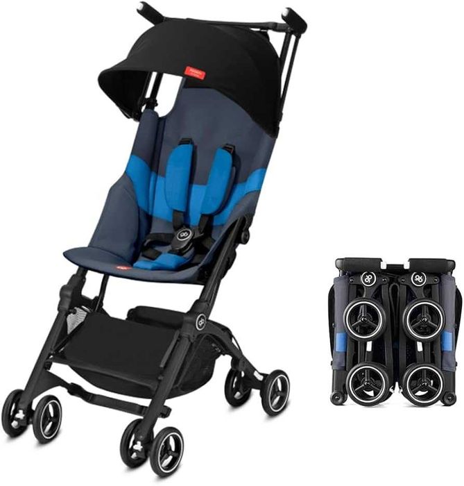 Carrinho GB pockit plus all terrain + Ovo Cybex aton5 + adaptadores