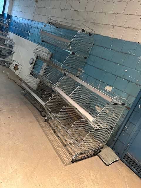 Kosze sklepowe, regały  sklepowe koszowe na kółkach