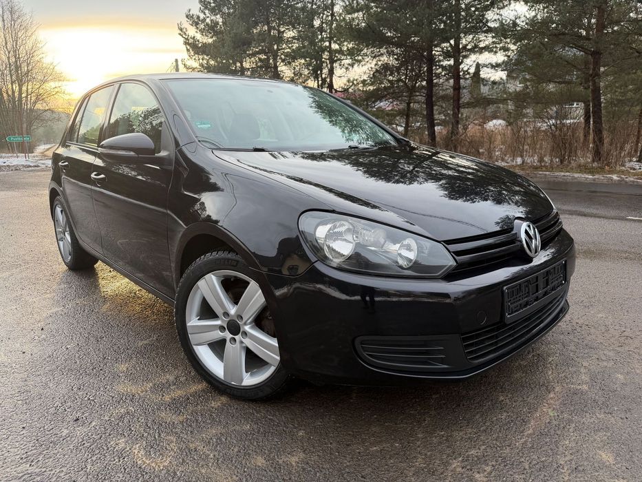Volkswagen Golf GOLF 6 2010r 1.6 TDI 105 koni klima nawi hak